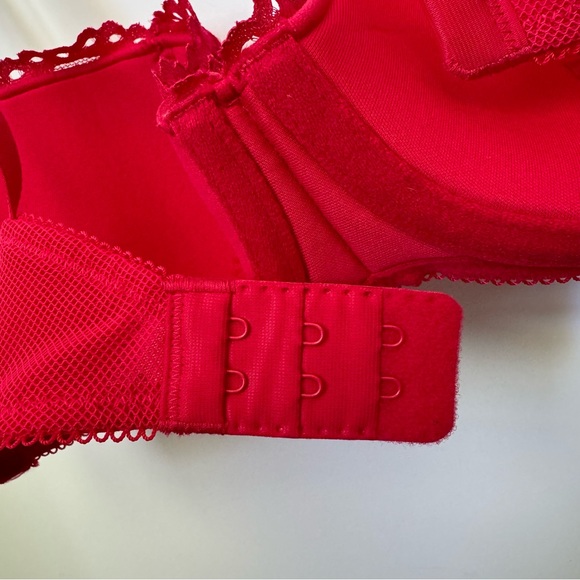 NWT Red Lace b.tempt’d by WACOAL Bra, 34C - Picture 5 of 9